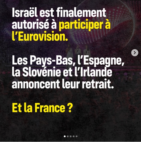 Boycottons l&rsquo;Eurovision !