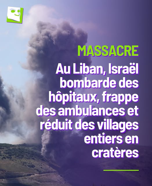 L’armée israélienne occupe près de 6 % du territoire libanais : Israël hors du Liban !